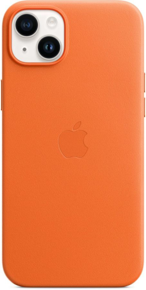 Купить  Apple iPhone 14 Plus Leather Case with MagSafe, orange (MPPF3FE-A)-4.jpg